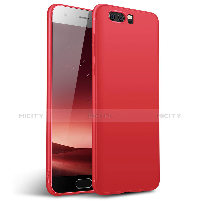 Funda Silicona Ultrafina Goma S02 para Huawei Honor 9 Rojo