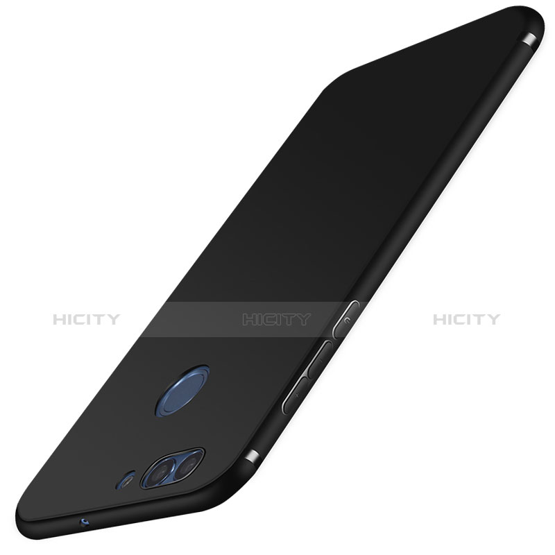 Funda Silicona Ultrafina Goma S02 para Huawei Nova 2 Negro