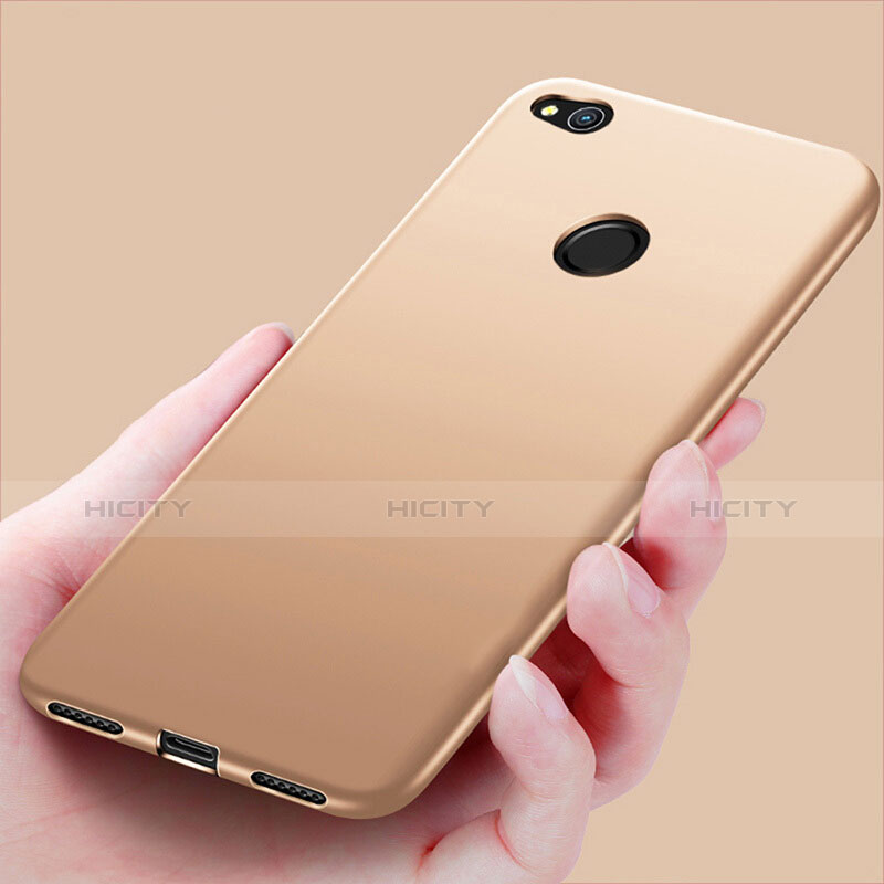 Funda Silicona Ultrafina Goma S02 para Huawei Nova Lite Oro