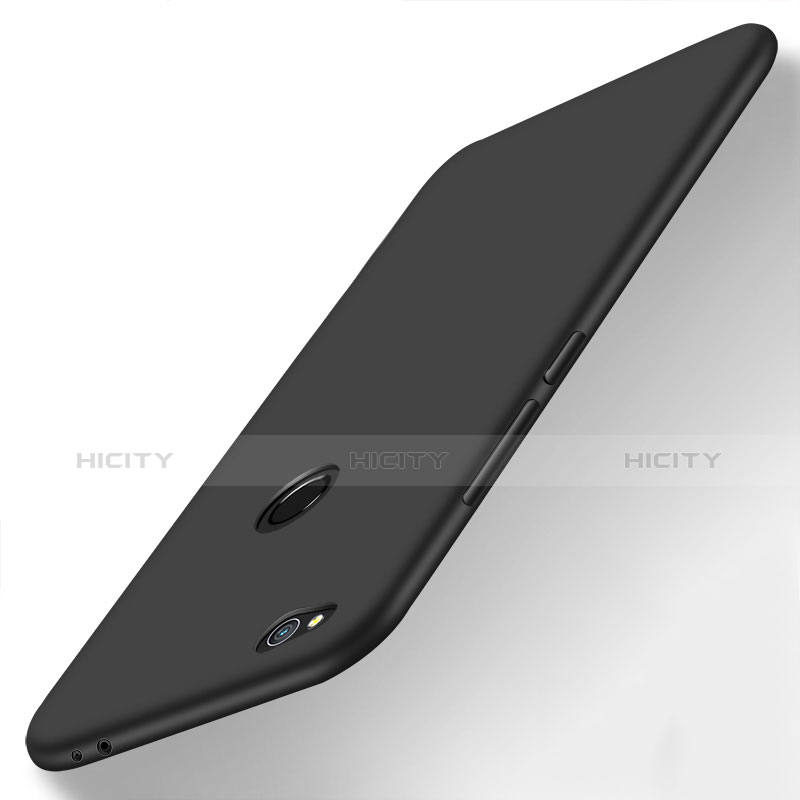 Funda Silicona Ultrafina Goma S02 para Huawei P8 Lite (2017) Negro