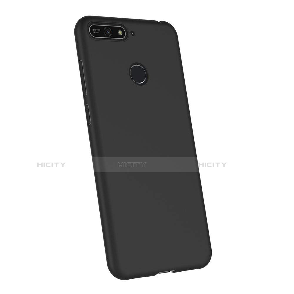 Funda Silicona Ultrafina Goma S02 para Huawei Y6 (2018) Negro