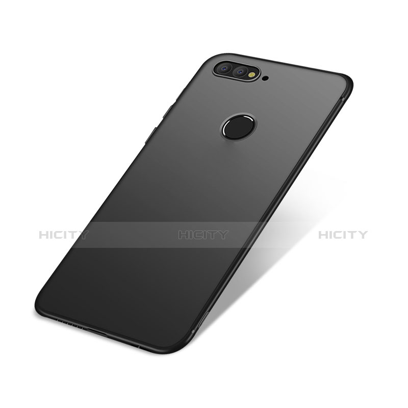 Funda Silicona Ultrafina Goma S02 para Huawei Y7 (2018) Negro