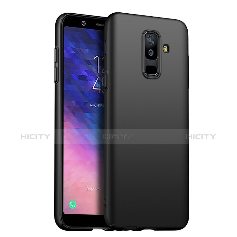 Funda Silicona Ultrafina Goma S02 para Samsung Galaxy A6 Plus (2018) Negro