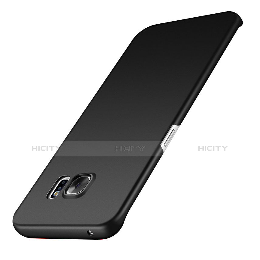 Funda Silicona Ultrafina Goma S02 para Samsung Galaxy S7 Edge G935F Negro