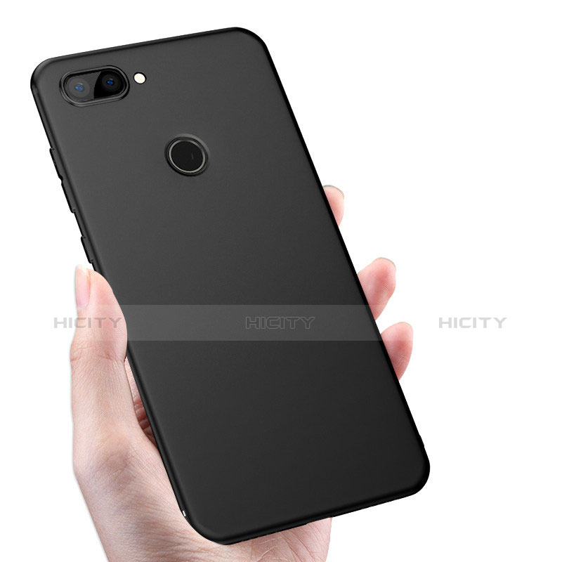 Funda Silicona Ultrafina Goma S02 para Xiaomi Mi 8 Lite Negro