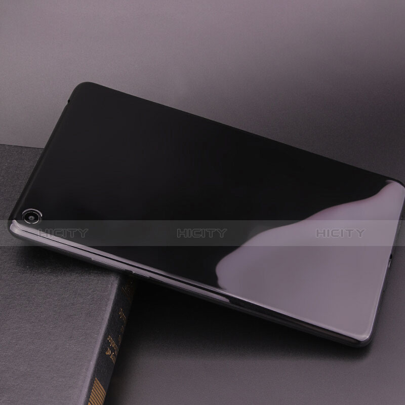 Funda Silicona Ultrafina Goma S02 para Xiaomi Mi Pad 4 Negro