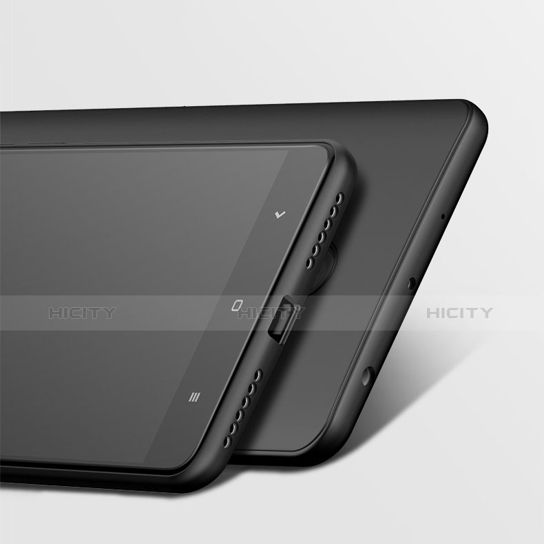 Funda Silicona Ultrafina Goma S02 para Xiaomi Redmi Note 4X High Edition Negro