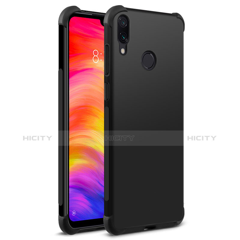 Funda Silicona Ultrafina Goma S02 para Xiaomi Redmi Note 7 Negro