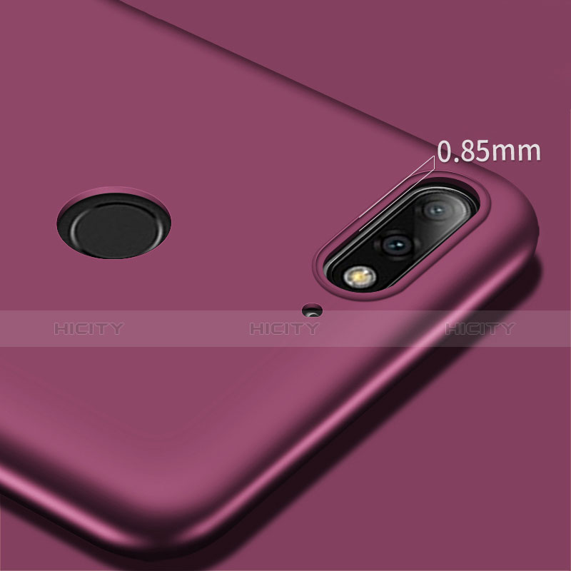 Funda Silicona Ultrafina Goma S03 para Huawei Enjoy 8 Morado