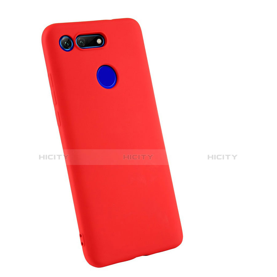 Funda Silicona Ultrafina Goma S03 para Huawei Honor V20 Rojo