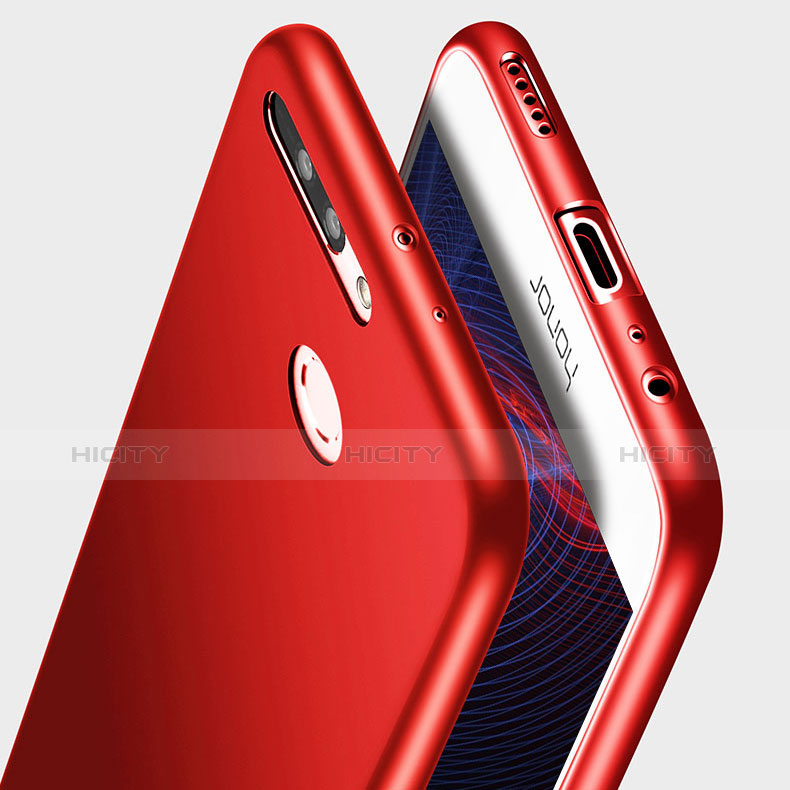 Funda Silicona Ultrafina Goma S03 para Huawei Honor V9 Rojo