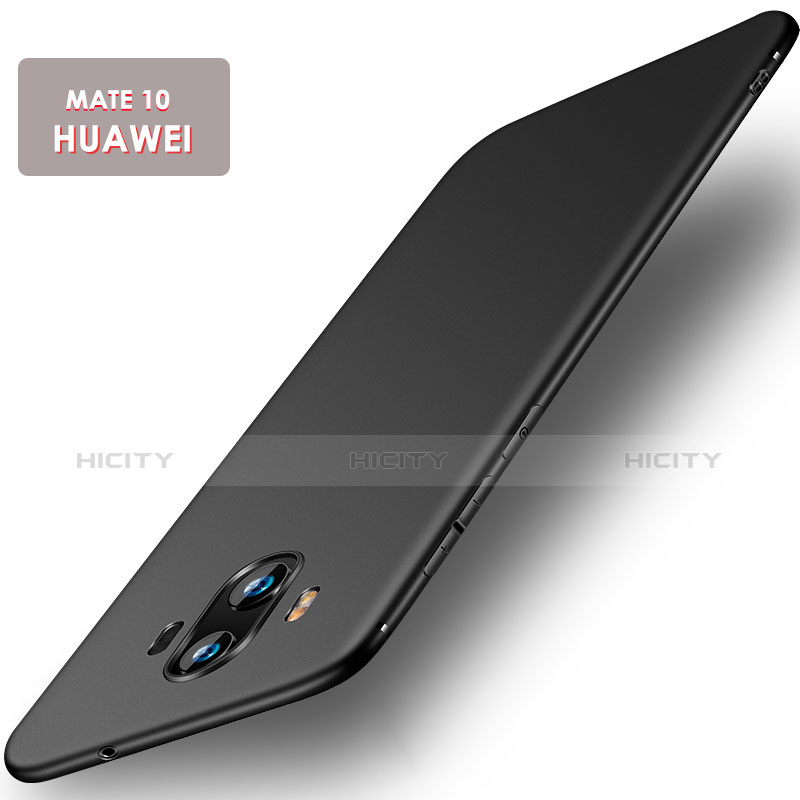 Funda Silicona Ultrafina Goma S03 para Huawei Mate 10 Negro