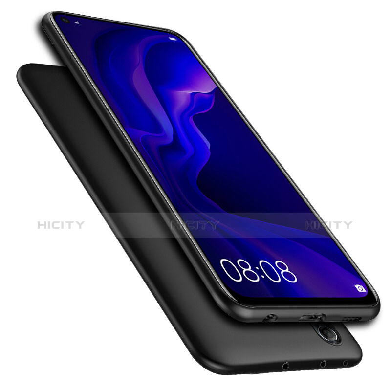 Funda Silicona Ultrafina Goma S03 para Huawei Nova 4 Negro