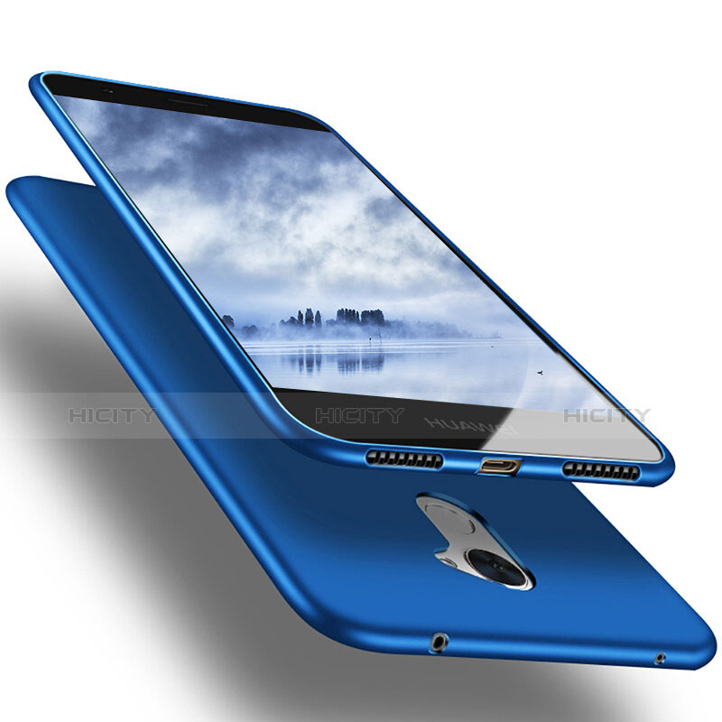 Funda Silicona Ultrafina Goma S03 para Huawei Y7 Prime Azul