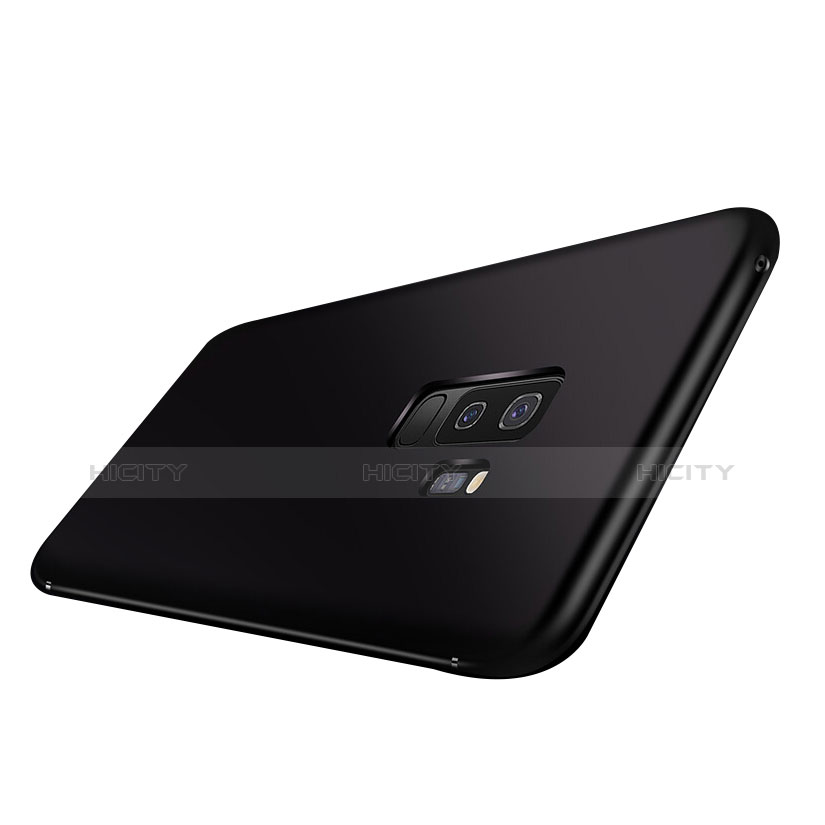 Funda Silicona Ultrafina Goma S03 para Samsung Galaxy A6 Plus (2018) Negro