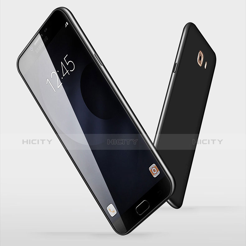 Funda Silicona Ultrafina Goma S03 para Samsung Galaxy C7 Pro C7010 Negro