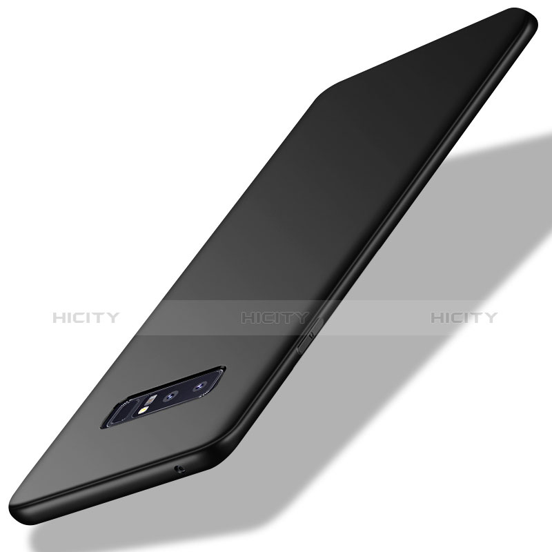 Funda Silicona Ultrafina Goma S03 para Samsung Galaxy Note 8 Duos N950F Negro