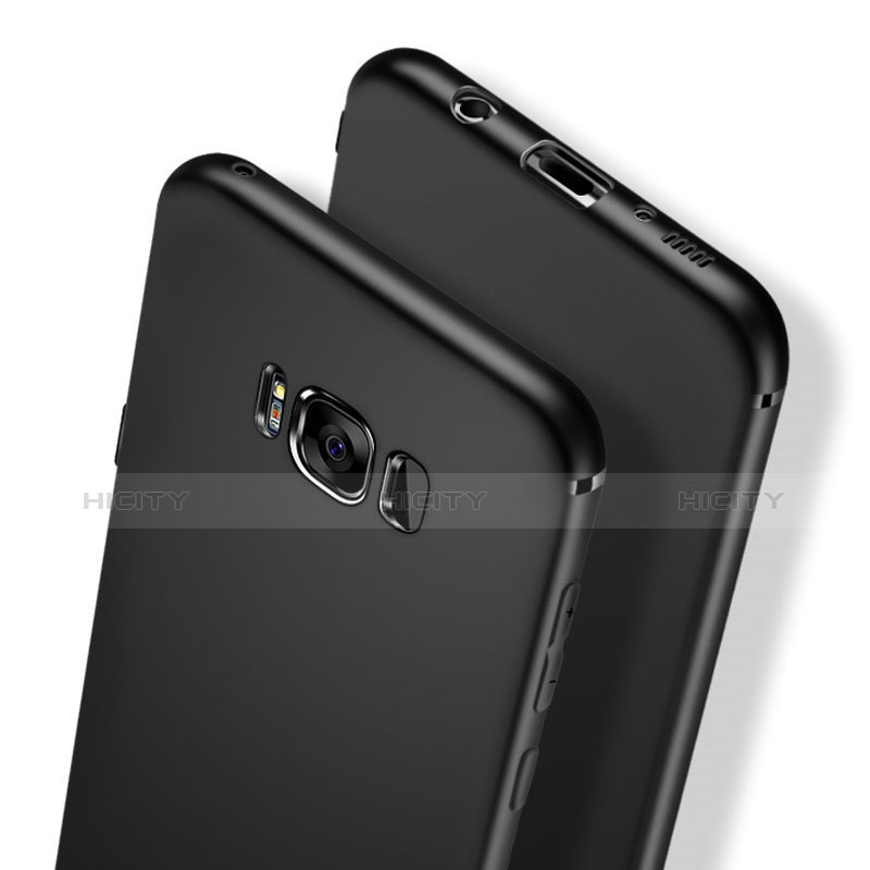 Funda Silicona Ultrafina Goma S03 para Samsung Galaxy S8 Negro