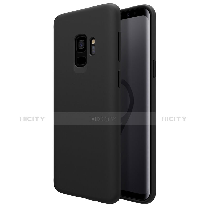 Funda Silicona Ultrafina Goma S03 para Samsung Galaxy S9 Negro