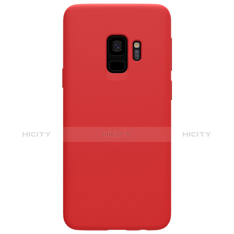Funda Silicona Ultrafina Goma S03 para Samsung Galaxy S9 Rojo