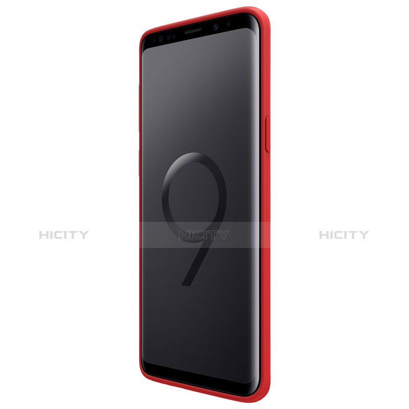 Funda Silicona Ultrafina Goma S03 para Samsung Galaxy S9 Rojo