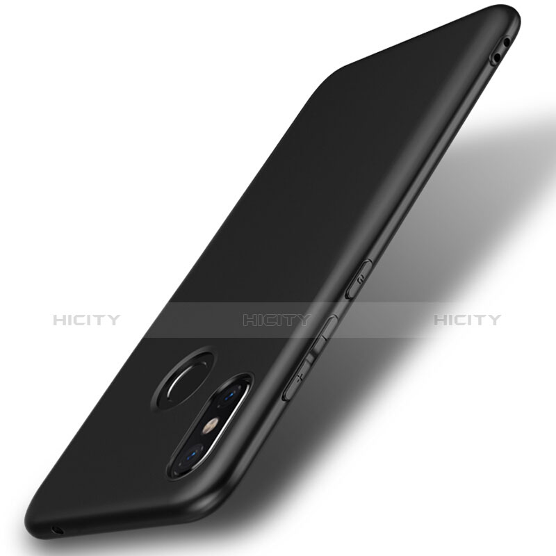 Funda Silicona Ultrafina Goma S03 para Xiaomi Mi Max 3 Negro