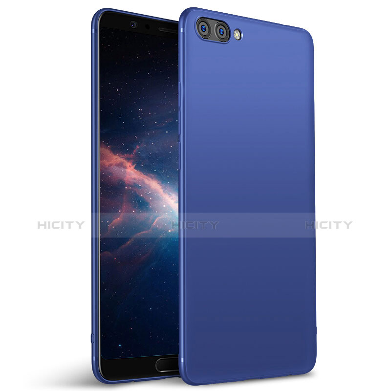 Funda Silicona Ultrafina Goma S04 para Huawei Honor V10 Azul