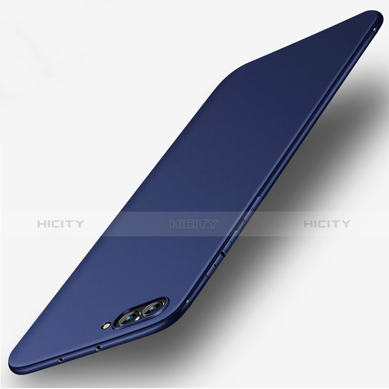 Funda Silicona Ultrafina Goma S04 para Huawei Honor View 10 Azul