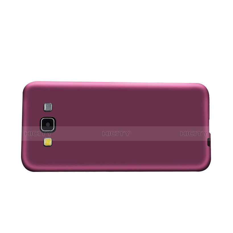 Funda Silicona Ultrafina Goma S04 para Samsung Galaxy A7 SM-A700 Morado