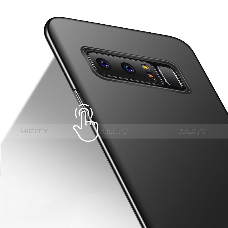 Funda Silicona Ultrafina Goma S04 para Samsung Galaxy Note 8 Negro