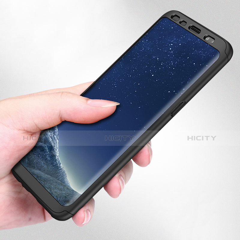 Funda Silicona Ultrafina Goma S04 para Samsung Galaxy S8 Negro