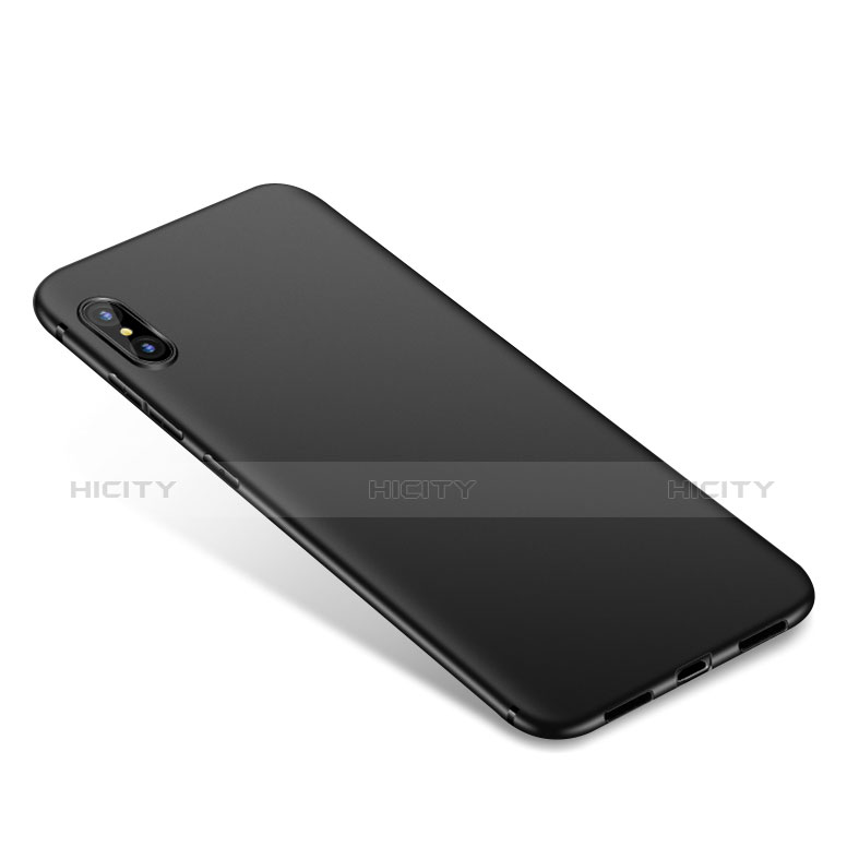 Funda Silicona Ultrafina Goma S04 para Xiaomi Mi 8 Pro Global Version Negro