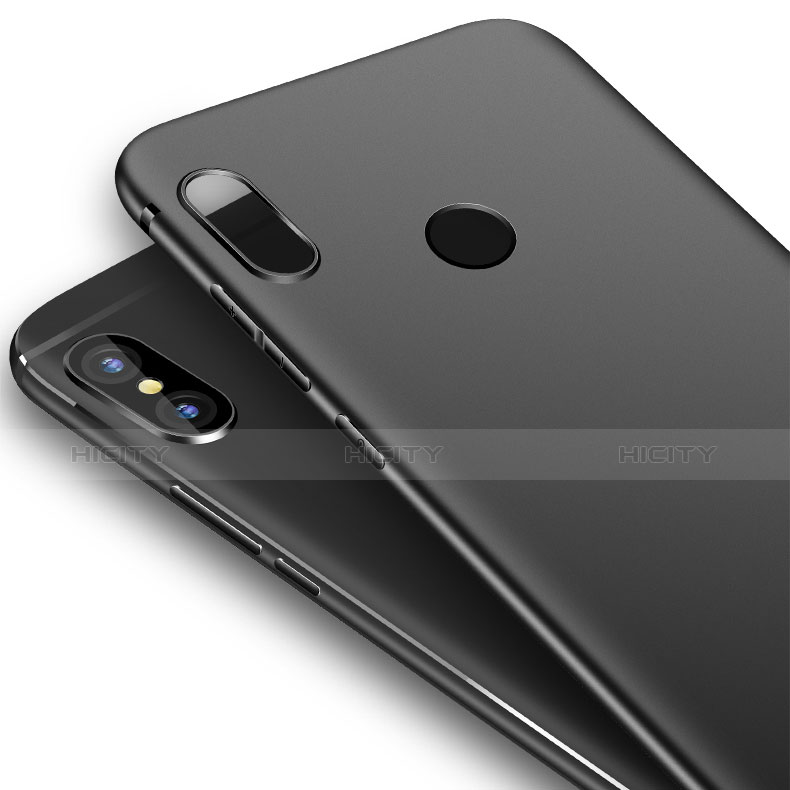 Funda Silicona Ultrafina Goma S04 para Xiaomi Redmi Note 5 AI Dual Camera Negro