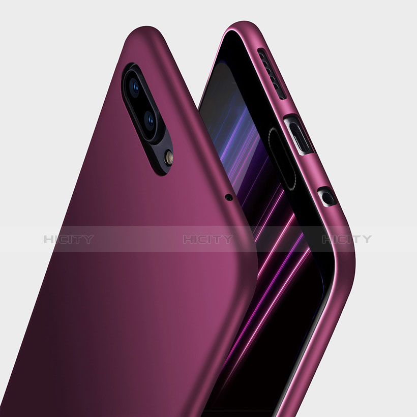 Funda Silicona Ultrafina Goma S05 para Huawei Honor 10 Morado