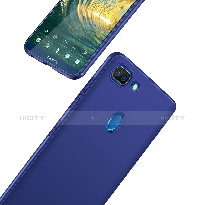 Funda Silicona Ultrafina Goma S05 para Huawei Honor 9 Lite Azul