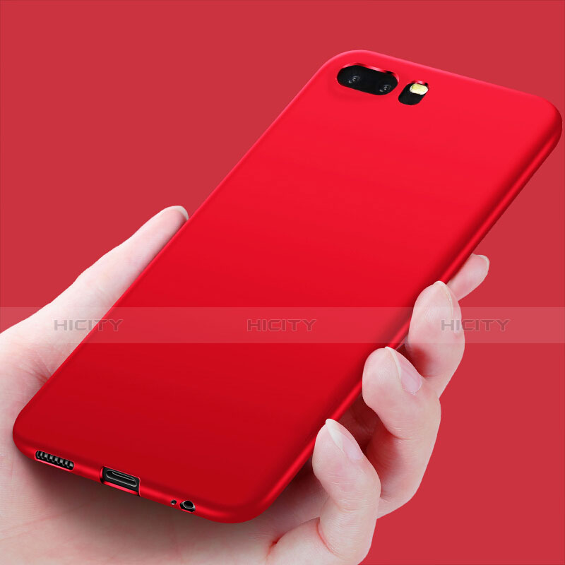 Funda Silicona Ultrafina Goma S05 para Huawei P10 Rojo