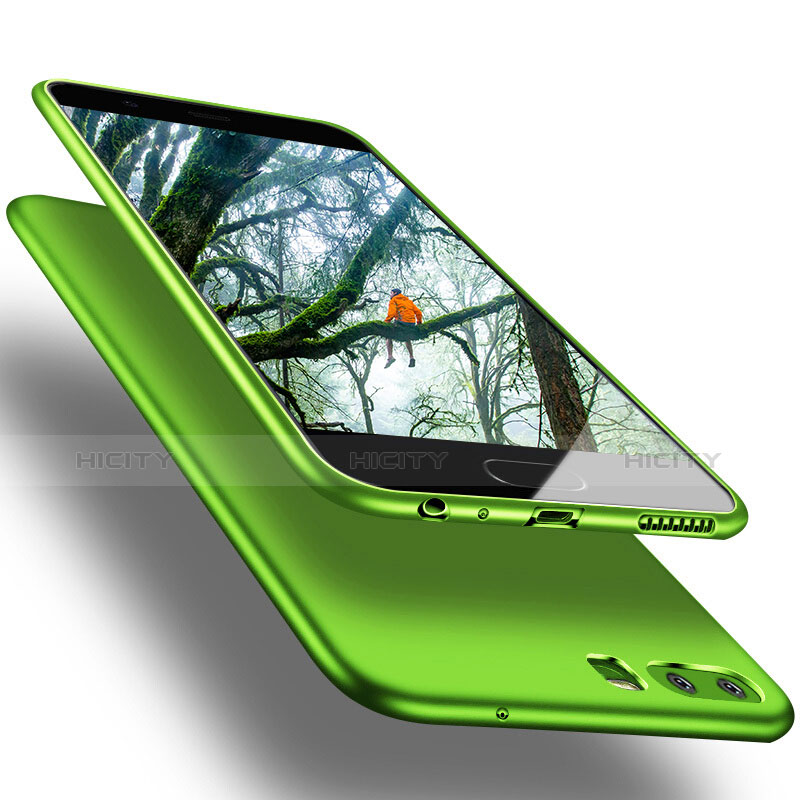 Funda Silicona Ultrafina Goma S05 para Huawei P10 Verde