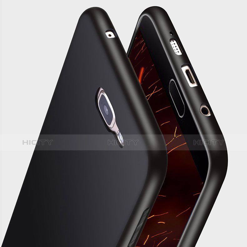 Funda Silicona Ultrafina Goma S05 para Samsung Galaxy A9 Pro (2016) SM-A9100 Negro