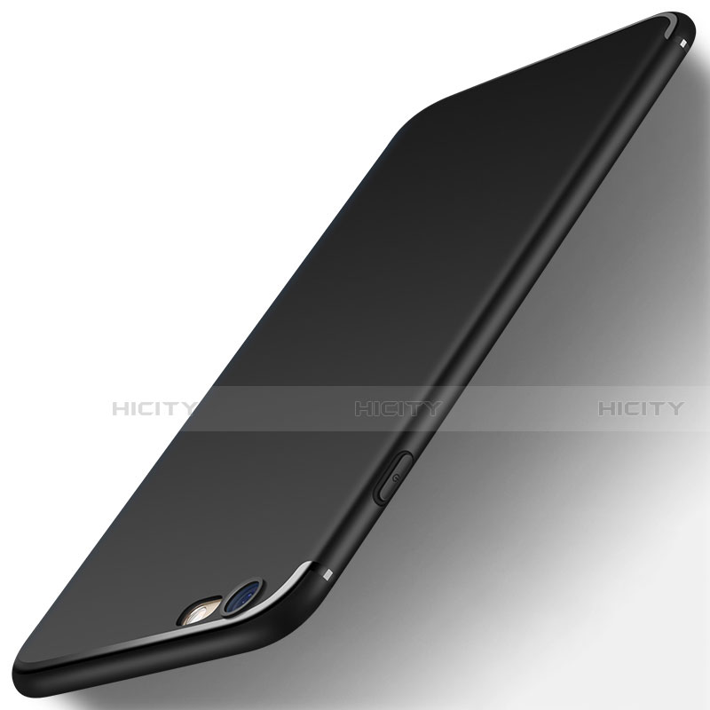 Funda Silicona Ultrafina Goma S06 para Apple iPhone SE3 ((2022)) Negro