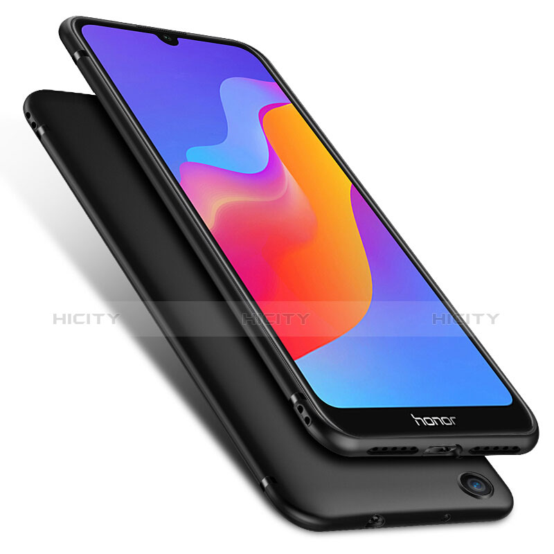 Funda Silicona Ultrafina Goma S06 para Huawei Honor Play 8A Negro