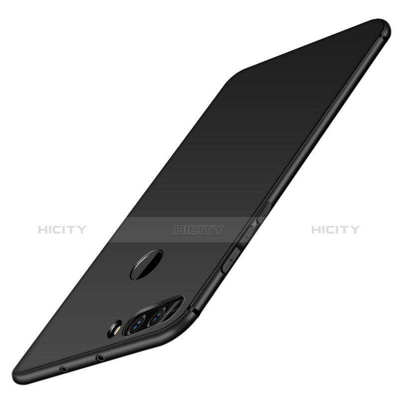 Funda Silicona Ultrafina Goma S06 para Huawei Honor View 10 Negro