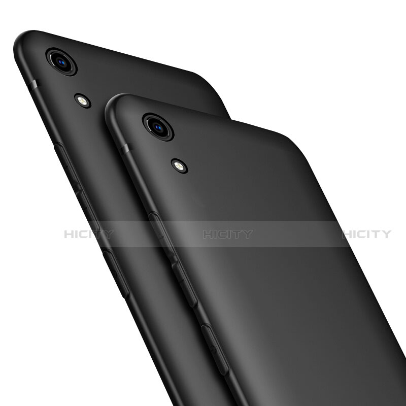 Funda Silicona Ultrafina Goma S06 para Huawei Y6 Prime (2019) Negro