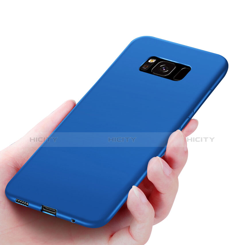 Funda Silicona Ultrafina Goma S06 para Samsung Galaxy S8 Azul