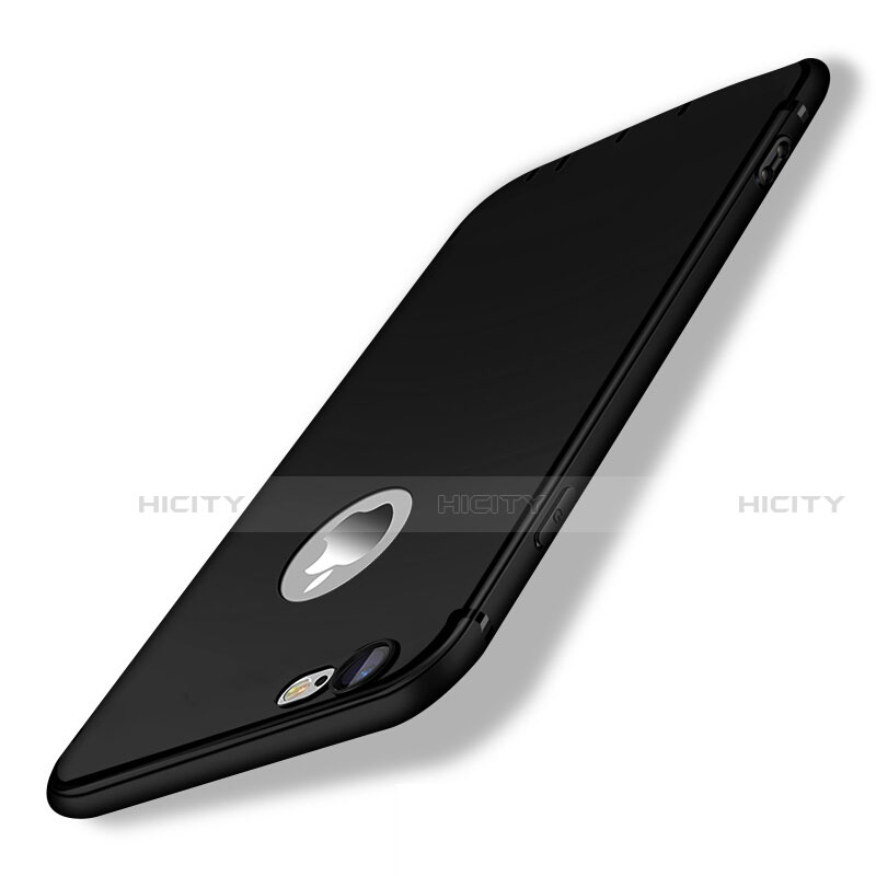 Funda Silicona Ultrafina Goma S07 para Apple iPhone SE (2020) Negro