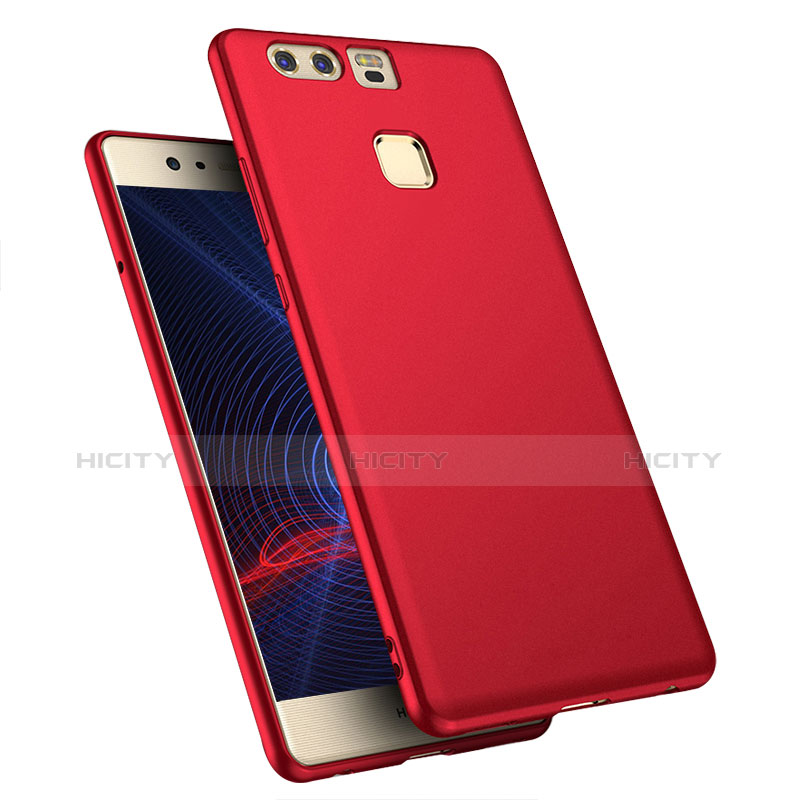 Funda Silicona Ultrafina Goma S07 para Huawei P9 Plus Rojo