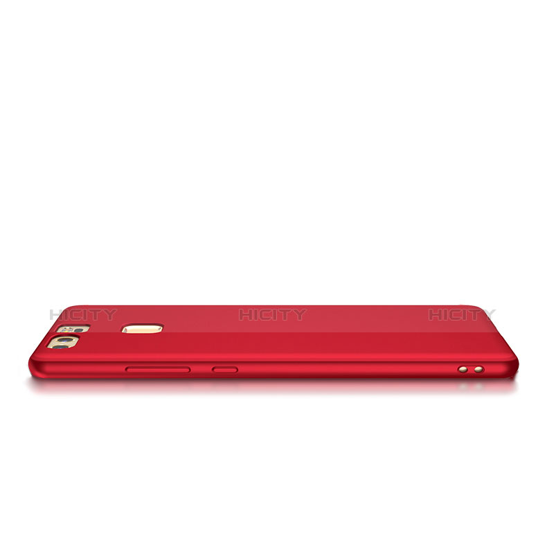 Funda Silicona Ultrafina Goma S07 para Huawei P9 Rojo