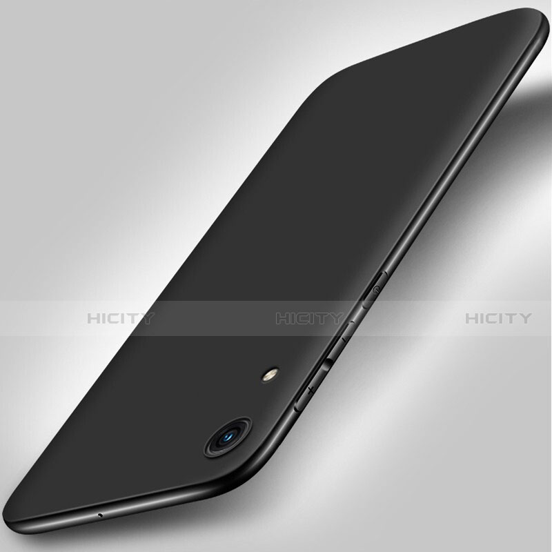 Funda Silicona Ultrafina Goma S07 para Huawei Y6 (2019) Negro