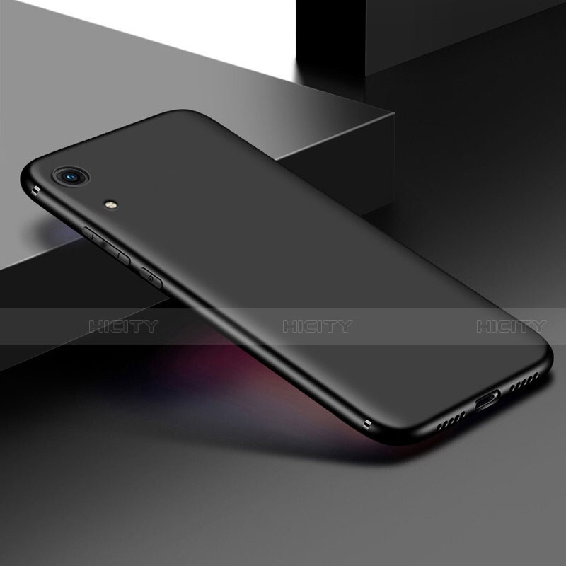 Funda Silicona Ultrafina Goma S07 para Huawei Y6 (2019) Negro