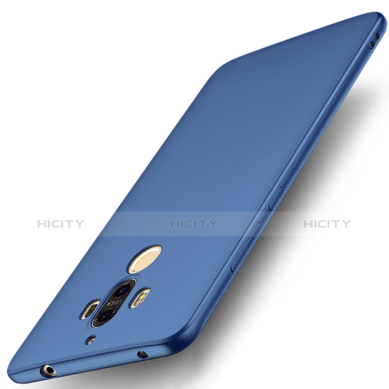 Funda Silicona Ultrafina Goma S08 para Huawei Mate 9 Azul