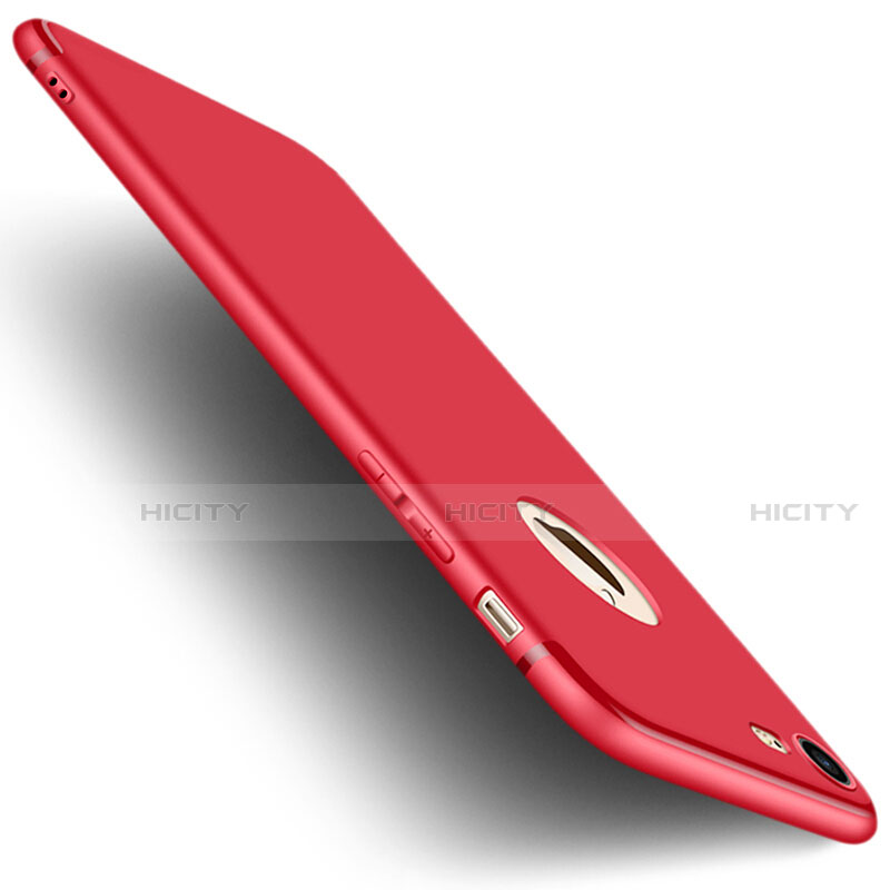 Funda Silicona Ultrafina Goma S09 para Apple iPhone SE3 ((2022)) Rojo